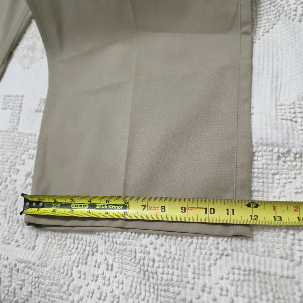 Carhartt Pants 56x32 Mens Khaki Blended Twill Work Chino Straight Leg Flat Front